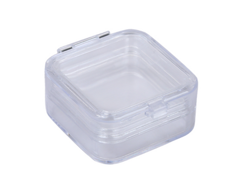 Pack of 4 Plastic Membrane Boxes (50x50x16 mm) for Delicate Materials Storage - MSE Supplies LLC