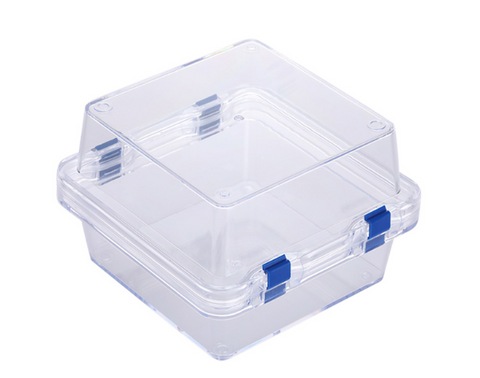Plastic Membrane Box (150x150x100 mm) for Delicate Materials Storage - MSE Supplies LLC