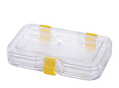 Static Dissipative (ESD Safe) Plastic Membrane Boxes (125x75x25 mm) for Delicate Materials Storage - MSE Supplies LLC