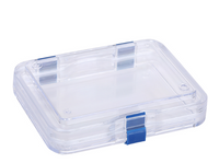 Static Dissipative (ESD Safe) Plastic Membrane Boxes (125x100x30.6 mm) for Delicate Materials Storage - MSE Supplies LLC
