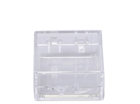 MSE PRO Pack of 10 Sticky Gel Carrier Boxes (30x30x15.9 mm) for Delicate Materials Storage, Wafer Carrier Cases, MSE Supplies LLC, MSE Supplies