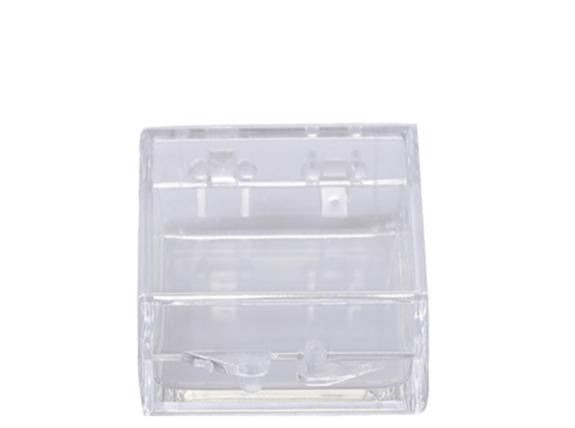 MSE PRO Pack of 10 Sticky Gel Carrier Boxes (30x30x15.9 mm) for Delicate Materials Storage, Wafer Carrier Cases, MSE Supplies LLC, MSE Supplies