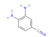 3,4-Diaminobenzonitrile (C<sub>7</sub>H<sub>7</sub>N<sub>3</sub>) - MSE Supplies LLC
