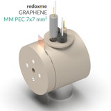 MM PEC 7mm x 7mm - Magnetic Mount Photo-electrochemical Cell - MSE Supplies LLC