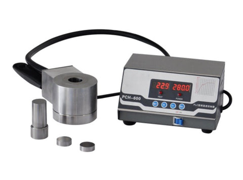 0.25" (6.35 mm) Diameter Heating (up to 300 °C) Pellet Pressing Die Set - MSE Supplies LLC