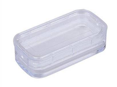 MSE PRO Plastic Membrane Box (80x42x20 mm) for Delicate Materials Storage, Wafer Carrier Cases, MSE Supplies LLC, MSE Supplies