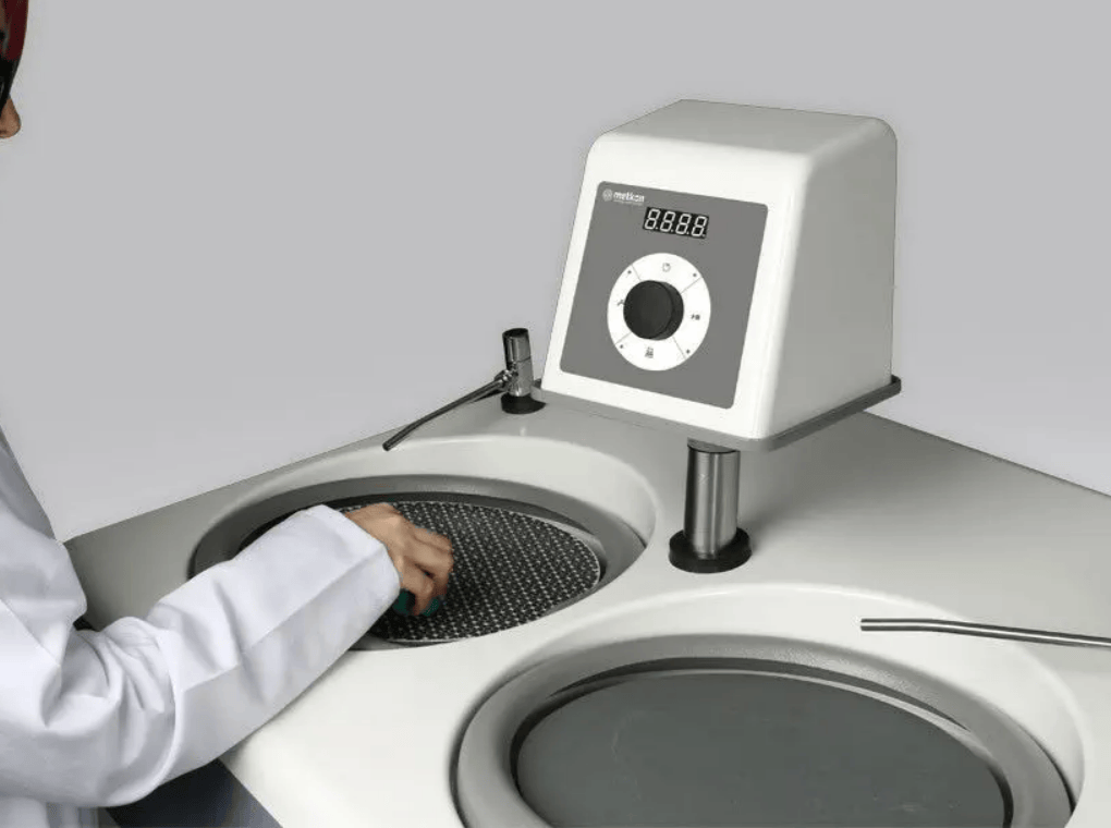 Metkon Grinding and Polishing Machine FORCIPOL 102/202 with Manual, Semi-automatic or Automatic Control Unit, Metallographic Machines, Metkon Instruments, MSE Supplies