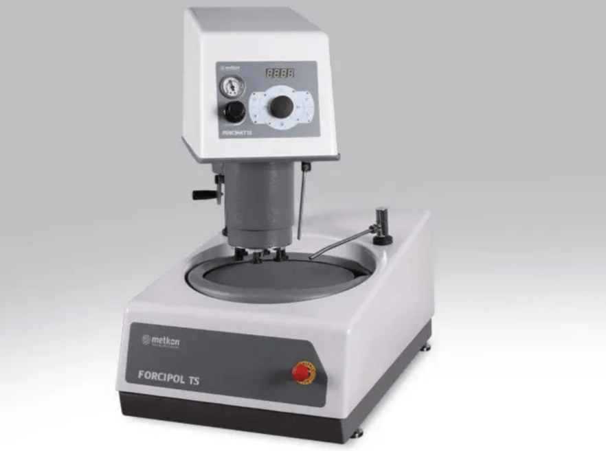 Metkon Geological Grinding and Polishing Machine FORCIPOL-TS with FORCIMAT-TS Automatic Control Unit, Metallographic Machines, Metkon Instruments, MSE Supplies