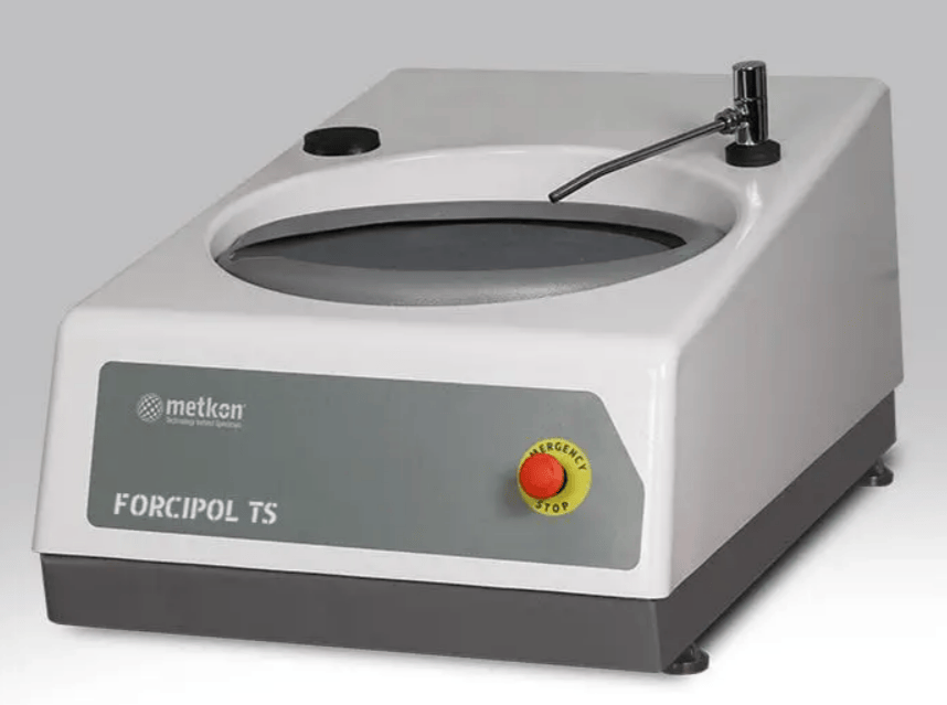 Metkon Geological Grinding and Polishing Machine FORCIPOL-TS with FORCIMAT-TS Automatic Control Unit, Metallographic Machines, Metkon Instruments, MSE Supplies