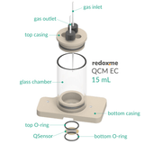 QCM EC BL 15 mL - Quartz Microbalance Electrochemical cell, Electrochemical Products, Redox.me, MSE Supplies