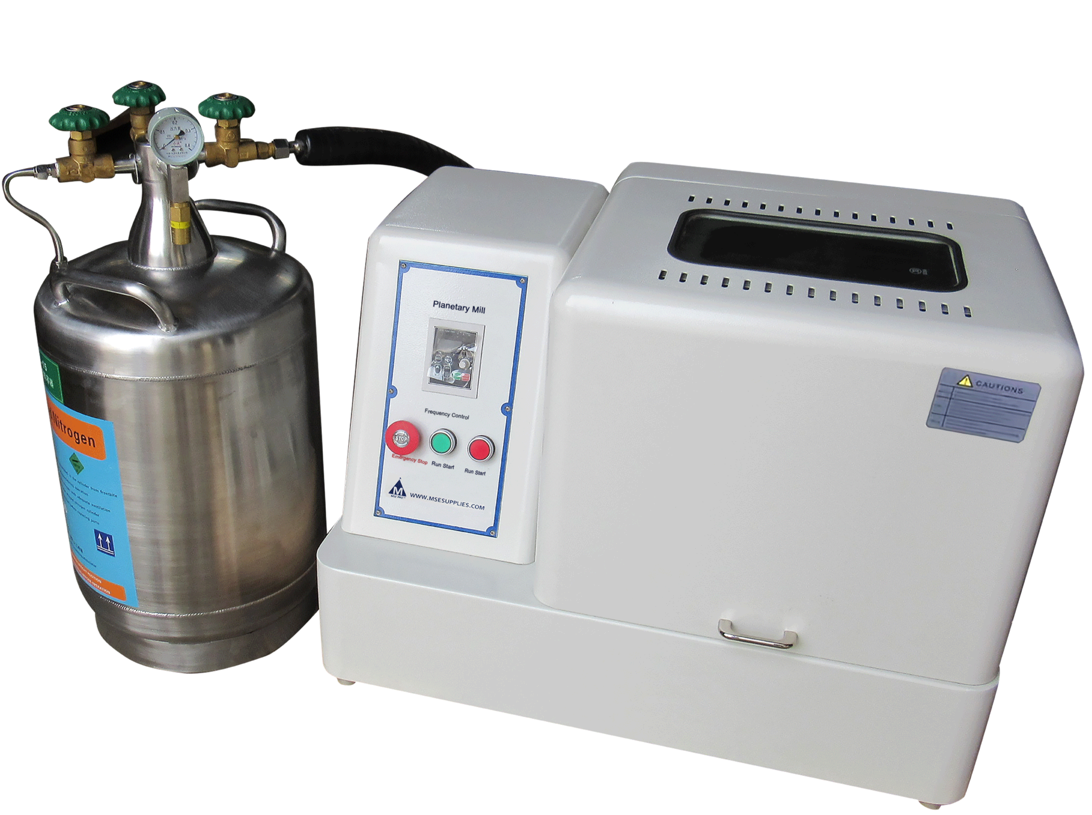 MSE PRO 0.4L High Energy Vertical Cryogenic Planetary Ball Mill – MSE ...