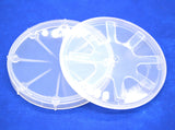 3 Inch ESD Safe Single Wafer Carrier Case (Pack of 10), Antistatic Polypropylene, Cleanroom Class 100 Grade - MSE Supplies LLC