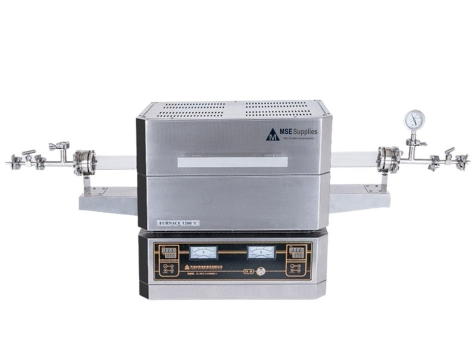 MSE PRO 1200°C Double Temperature Zone Tube Furnace T 100/420/12, Furnaces, MSE Supplies LLC, MSE Supplies