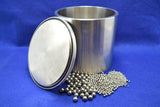 2L (2,000 ml) Stainless Steel Planetary Milling Jars - 304 Grade,  MSE Supplies