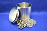 500 ml Stainless Steel Planetary Milling Jars with Media - 304 Grade,  MSE Supplies
