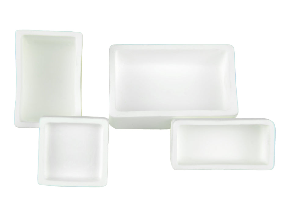 MSE PRO Magnesium Oxide Rectangular Trays and Crucibles, Laboratory Supplies, MSE Supplies LLC, MSE Supplies