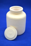 2L (2,000 ml) 99% High Alumina Ceramic Roller Mill Jar,  MSE Supplies