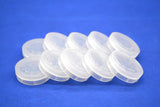 1 inch Single Wafer Carrier Case (Pack of 10), Polypropylene, Cleanroom Class 100 Grade,  MSE Supplies