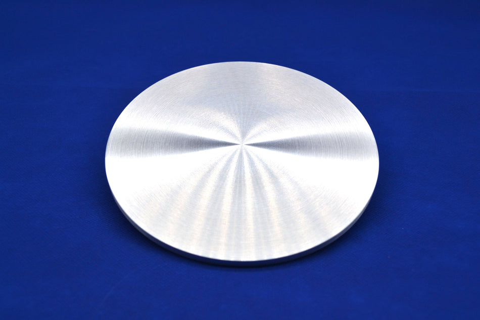 MSE PRO Zinc sputtering target, 4N5 purity, dimension: 6 inches, thickness 5 mm, Sputtering Targets, MSE Supplies LLC, MSE Supplies