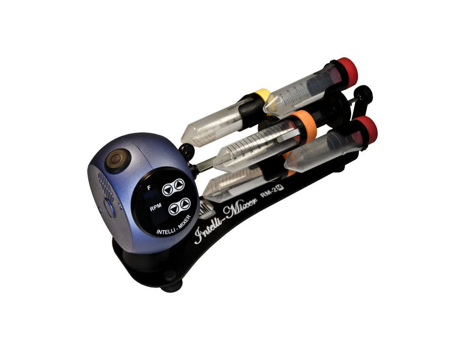 ELMI RM-2L Intelli-mixer Large with Mix Rack, Vortex Mixers and Rotary Mixers, ELMI, MSE Supplies