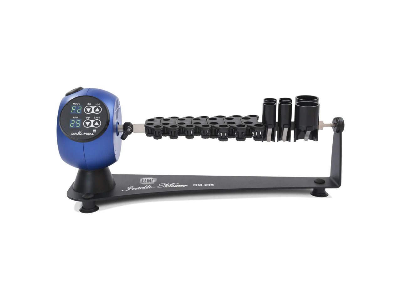 ELMI RM-2L Intelli-mixer Large with Mix Rack, Vortex Mixers and Rotary Mixers, ELMI, MSE Supplies