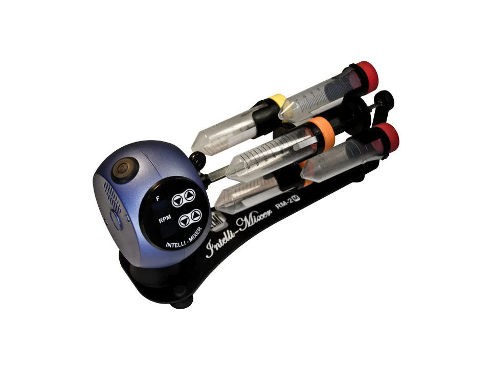 ELMI RM-2S Intelli-mixer Small with Mix Rack, Vortex Mixers and Rotary Mixers, ELMI, MSE Supplies