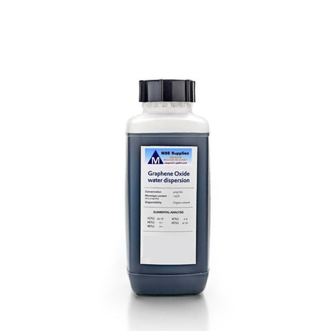 250 mL, Monolayer Graphene Oxide Water Dispersion 0.5 mg/ml,  MSE Supplies