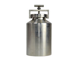 2L (2,000ml) Stainless Steel Roller Mill Jar - 304 or 316 Grade - MSE Supplies LLC