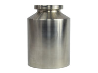 3L (3,000ml) Stainless Steel Roller Mill Jar - 304 or 316 Grade - MSE Supplies LLC