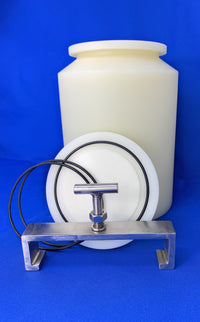 5L (5,000 ml) Nylon Roller Mill Grinding Jar,  MSE Supplies