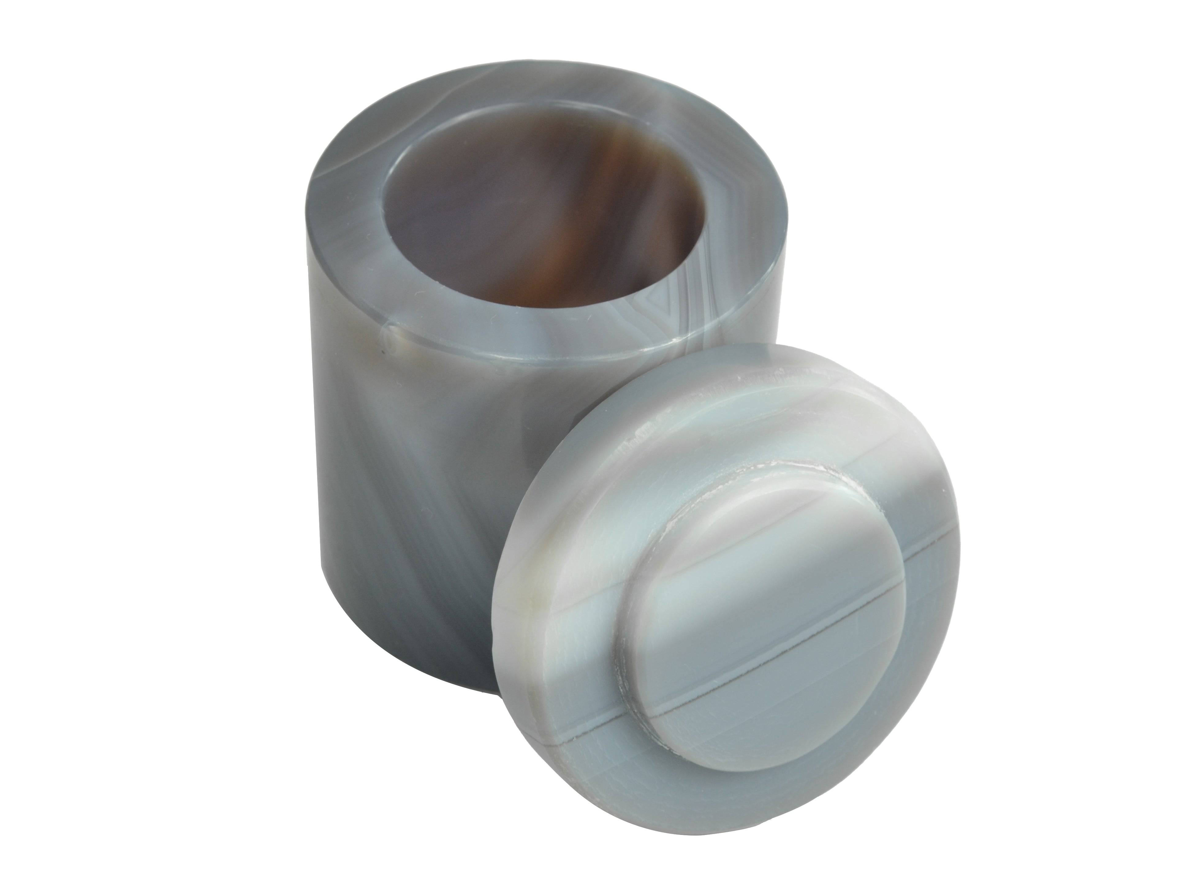 MSE PRO 50 ml Agate High Energy Planetary Ball Mill Grinding Jar for 0.2L Ball Mill, Milling Jars, MSE Supplies LLC, MSE Supplies