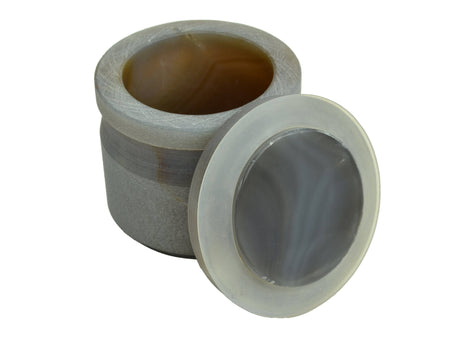 MSE PRO 100 ml Agate High Energy Planetary Ball Mill Grinding Jar, Milling Jars, MSE Supplies LLC, MSE Supplies