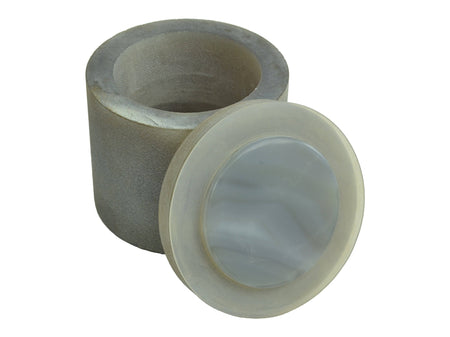 MSE PRO 100 ml Agate High Energy Planetary Ball Mill Grinding Jar, Milling Jars, MSE Supplies LLC, MSE Supplies