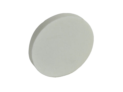 30 mm Diameter MgO Cover Plate for 30 mL MgO Crucibles - MSE Supplies LLC