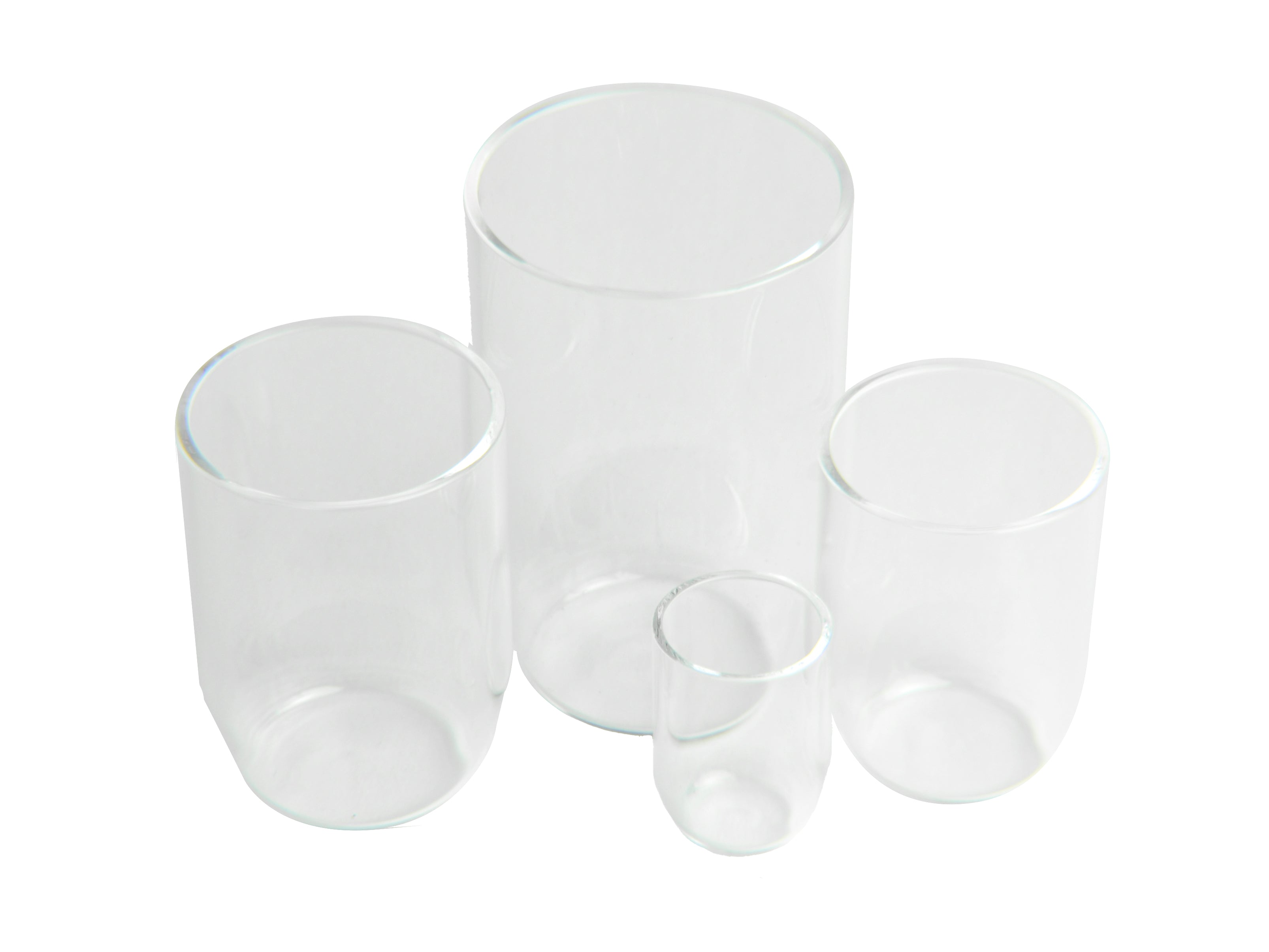 MSE PRO High Purity 99.99% Quartz High Form Crucibles, Crucibles, MSE Supplies LLC, MSE Supplies