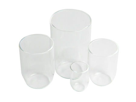 MSE PRO High Purity 99.99% Quartz High Form Crucibles, Crucibles, MSE Supplies LLC, MSE Supplies