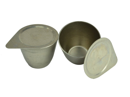 MSE PRO High Form 99.9% Purity Nickel Crucible with Lid, Laboratory Supplies, MSE Supplies LLC, MSE Supplies