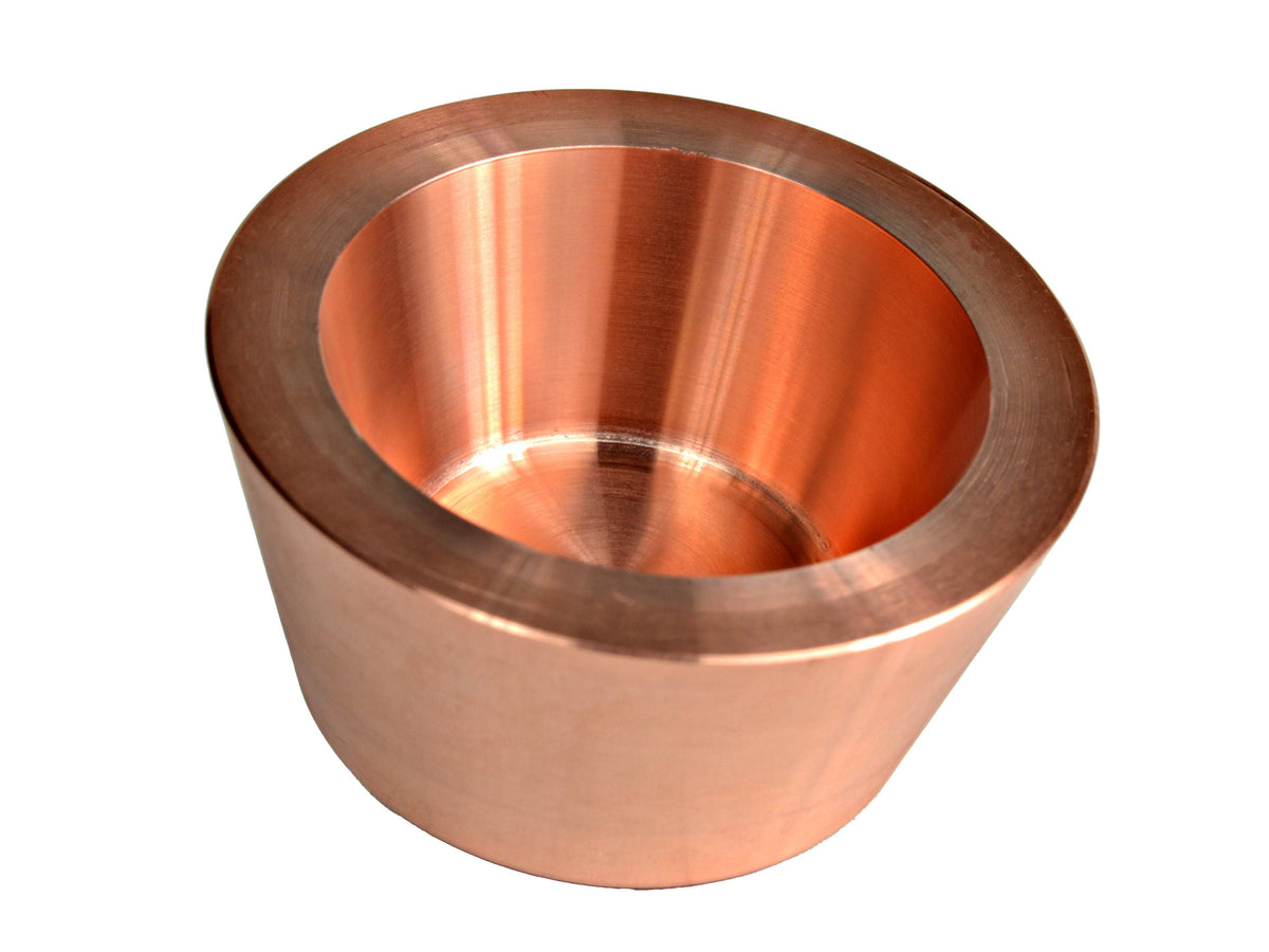 MSE PRO High Purity (99.95%) Copper (Cu) Crucibles, Laboratory Supplies, MSE Supplies LLC, MSE Supplies