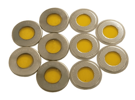 MSE PRO 5 pcs of CR2016 Coin Cell Case With Two Sides Kapton Window For In-situ XRD Measurement, Battery Consumables, MSE Supplies LLC, MSE Supplies