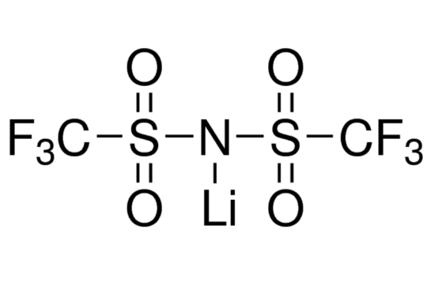 MSE PRO 50g Battery Grade (99.5%) LiTFSI (Lithium Bis-trifluoromethanesulfonimide) powder for Battery Research, Battery Consumables, MSE Supplies LLC, MSE Supplies