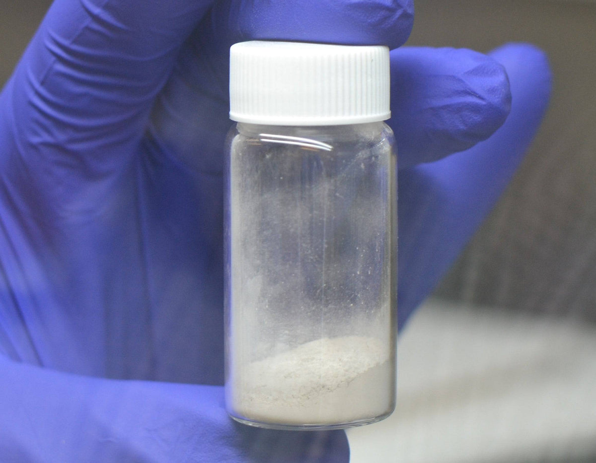 Ampcera® Sulfide Solid Electrolyte Halide-Free Argyrodite Type SS7 Coarse Powder, Pass 150 Mesh (<100 um), Battery Consumables, Ampcera, MSE Supplies