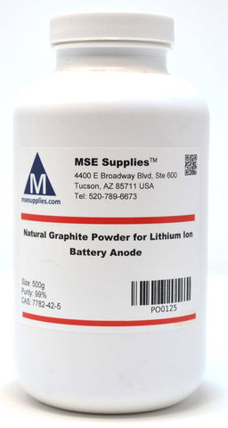 MSE PRO Natural Graphite Powder for Lithium Ion Battery Anode 500g– MSE ...