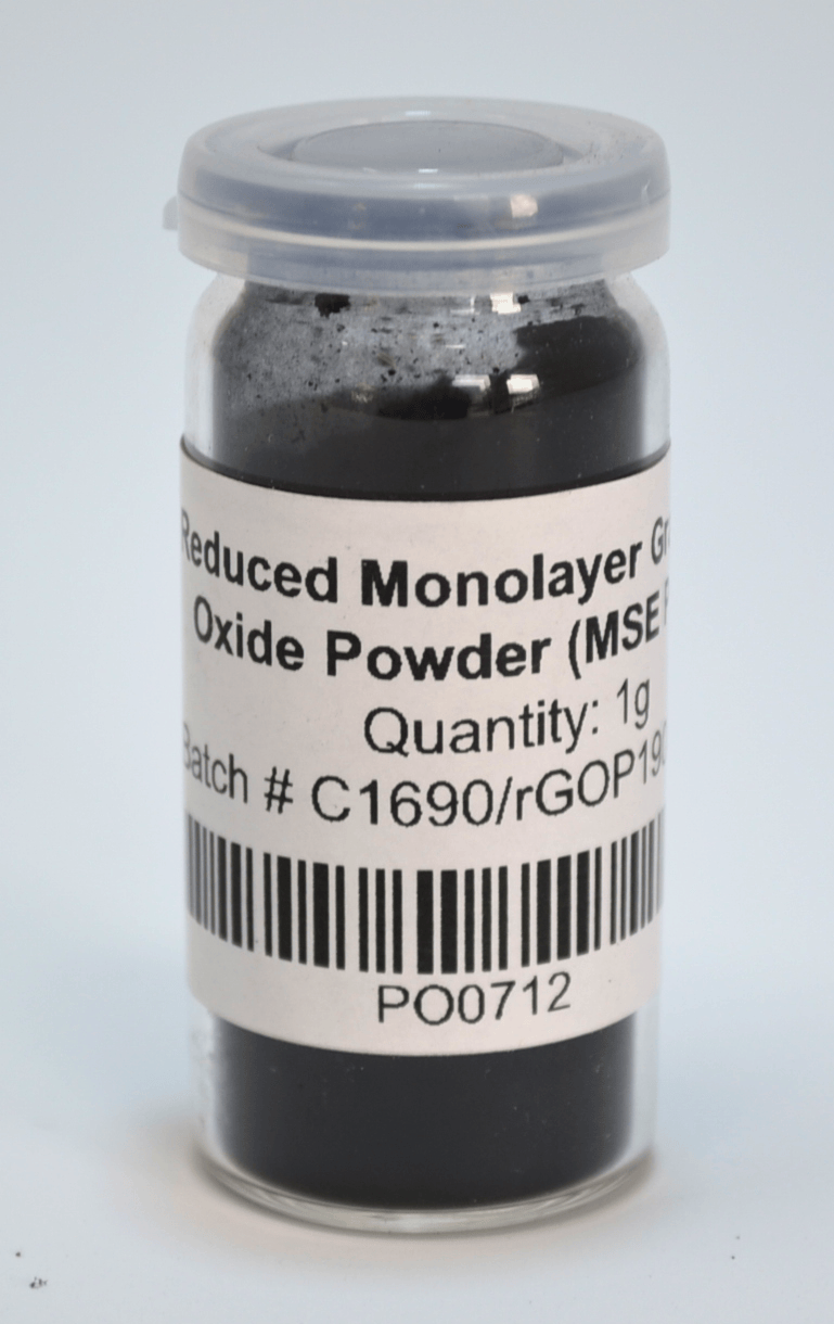 MSE PRO 1g Reduced Monolayer Graphene Oxide Powder, Chemicals and Compounds, MSE Supplies LLC, MSE Supplies