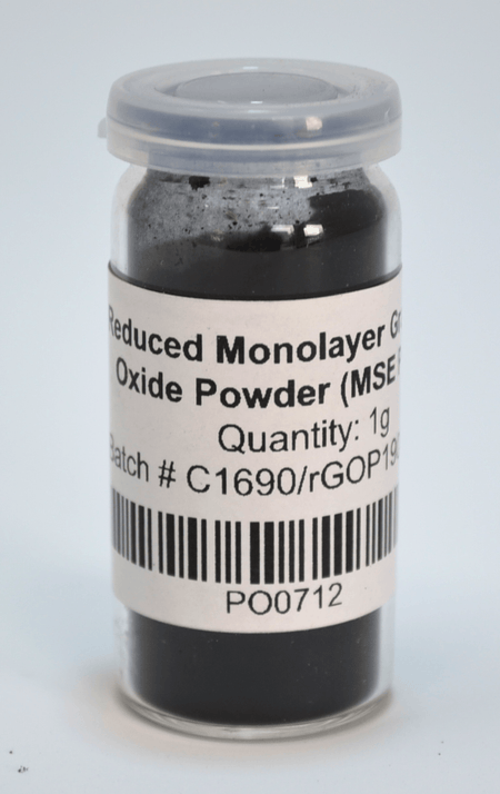 MSE PRO 1g Reduced Monolayer Graphene Oxide Powder, Chemicals and Compounds, MSE Supplies LLC, MSE Supplies