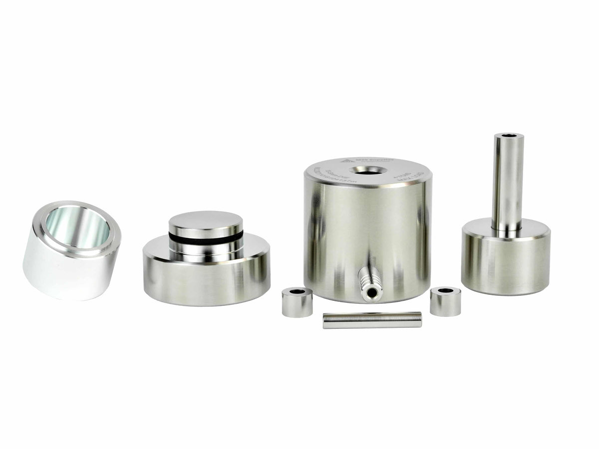 MSE PRO Ring Shaped Dry Pellet Pressing Die Set, Pellet Press Die Set, MSE Supplies LLC, MSE Supplies