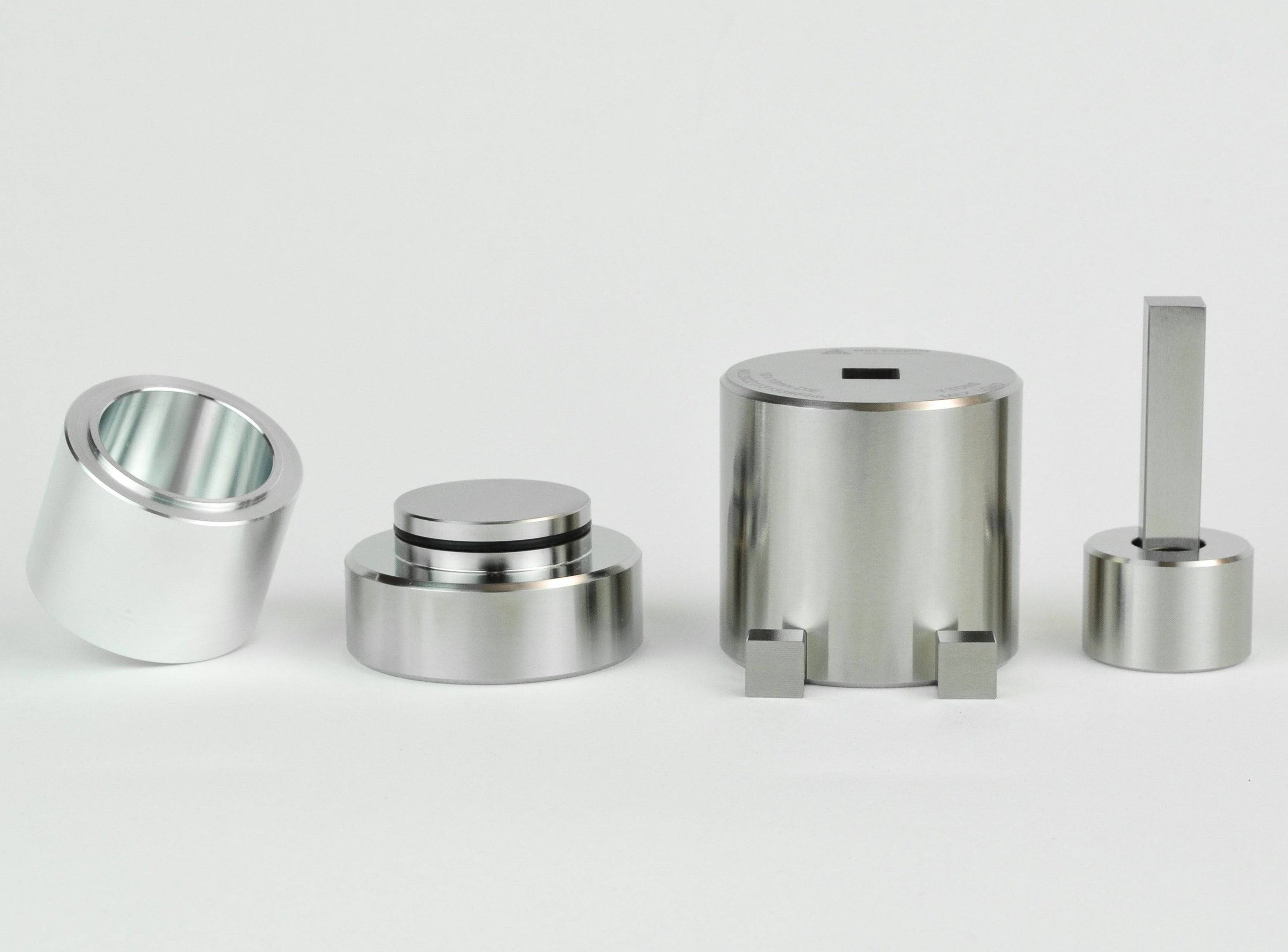 MSE PRO 10x10 mm Square Dry Pellet Pressing Die Set, Pellet Press Die Set, MSE Supplies LLC, MSE Supplies