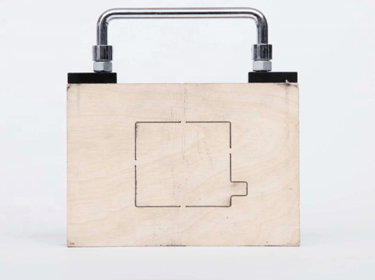 Glovebox Compatible Compact Pneumatic Battery Electrode Die Cutter for Pouch Cell Research, Battery Equipment, Gelon, MSE Supplies