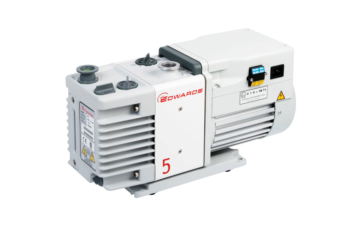 Edwards 3.6 CFM RV5 Two Stage Rotary Vane Pump, Pump Systems, Edwards, MSE Supplies