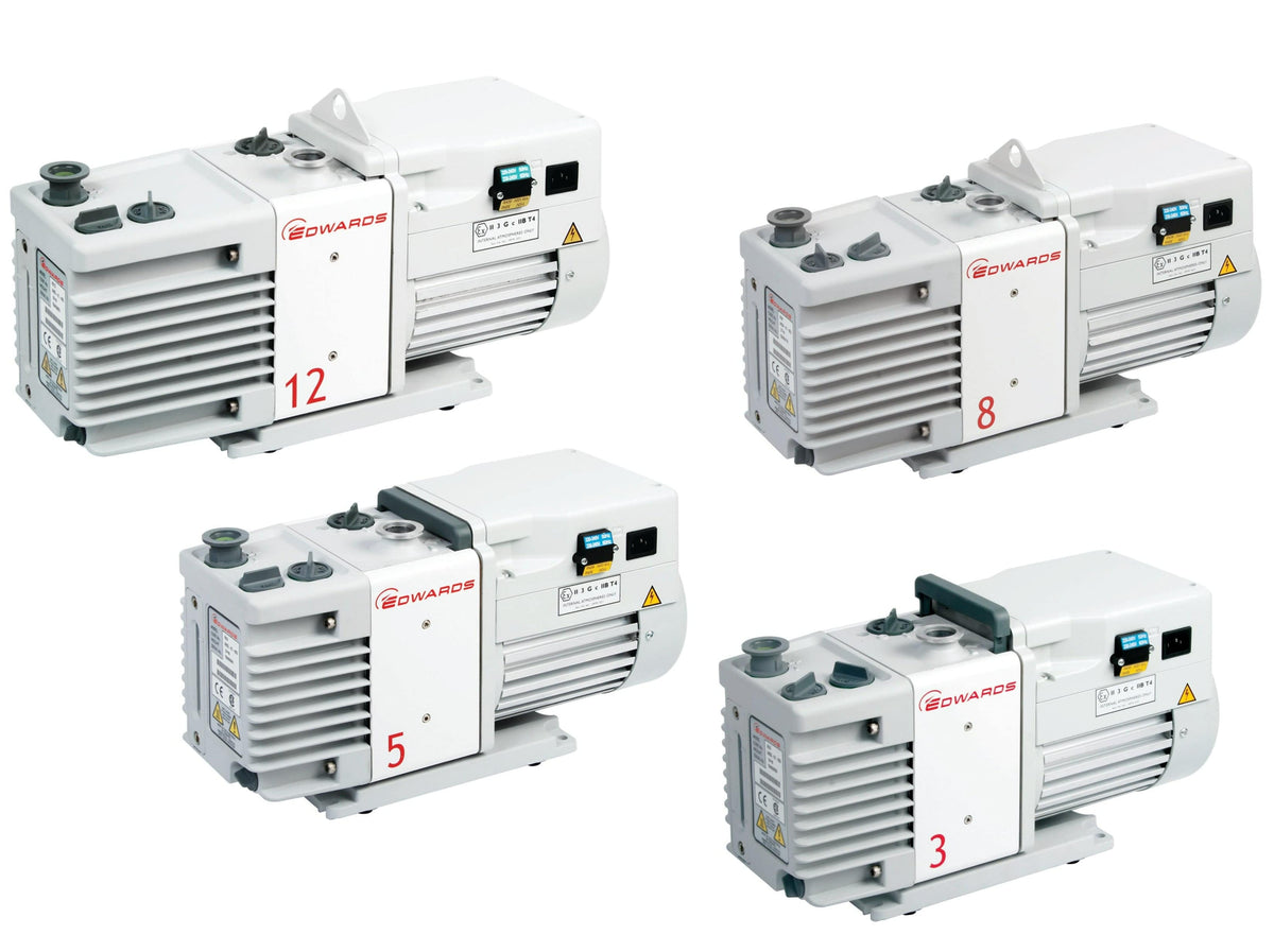 Edwards 3.6 CFM RV5 Two Stage Rotary Vane Pump, Pump Systems, Edwards, MSE Supplies