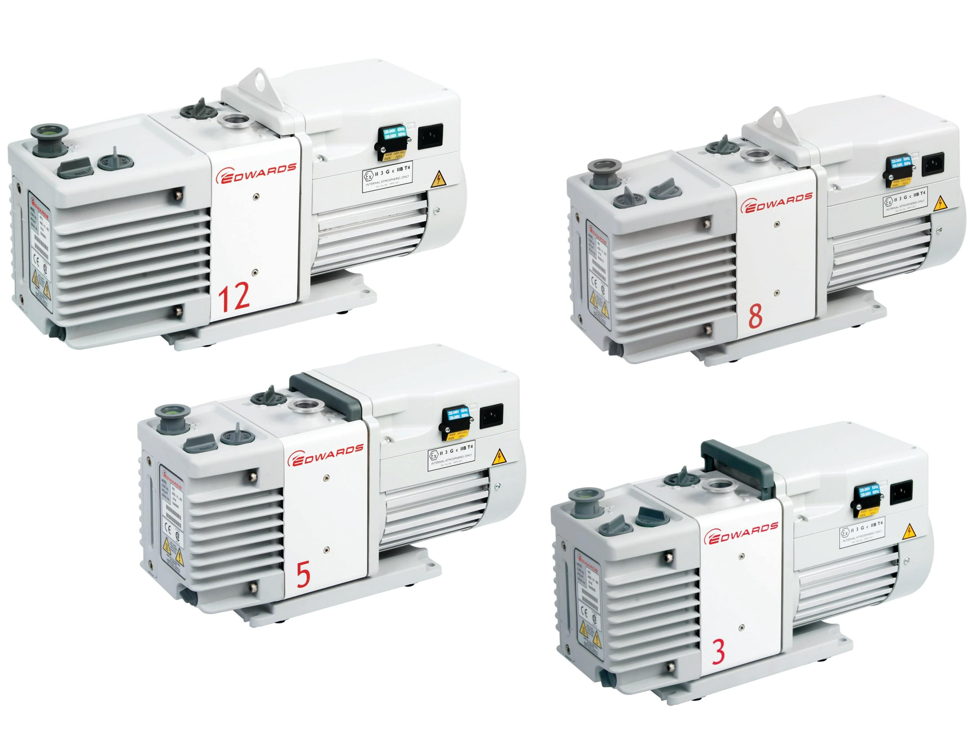 Edwards 3.6 CFM RV5 Two Stage Rotary Vane Pump, Pump Systems, Edwards, MSE Supplies